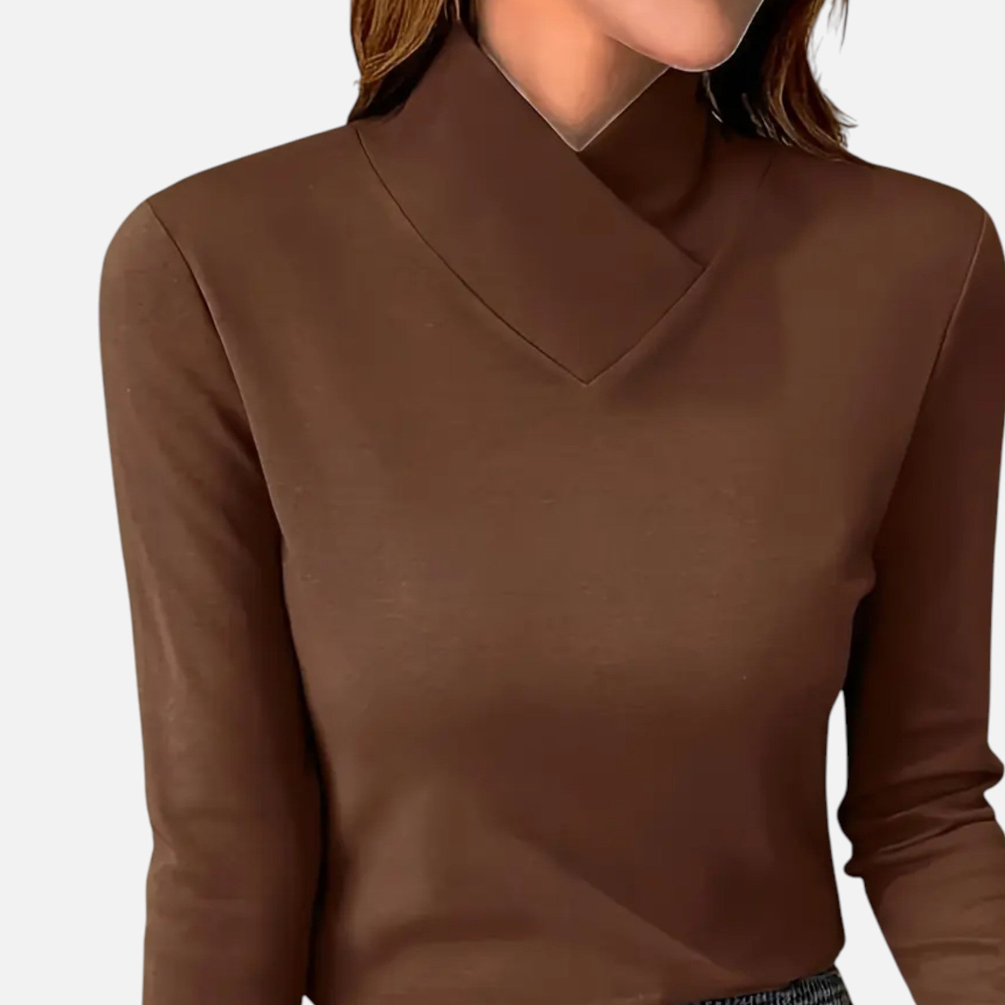 Valmonti | Bluzka damska z dekoltem krzyżowym