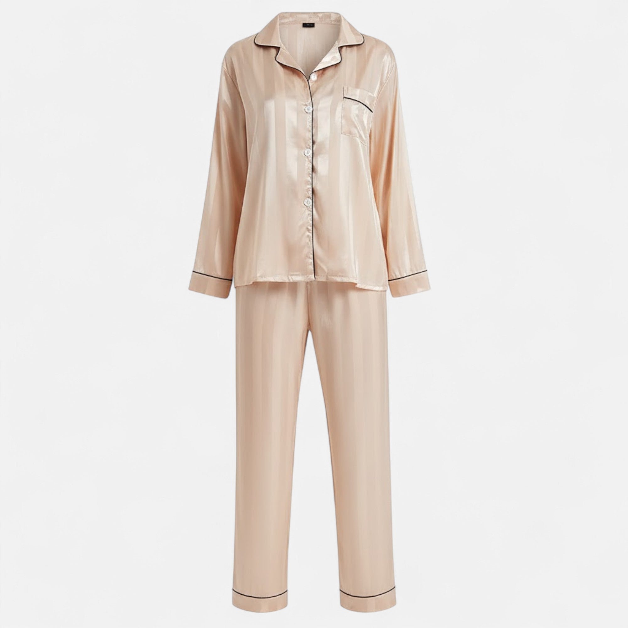 Valmonti | Zestaw długich rękawów z jedwabnym wykończeniem dla kobiet