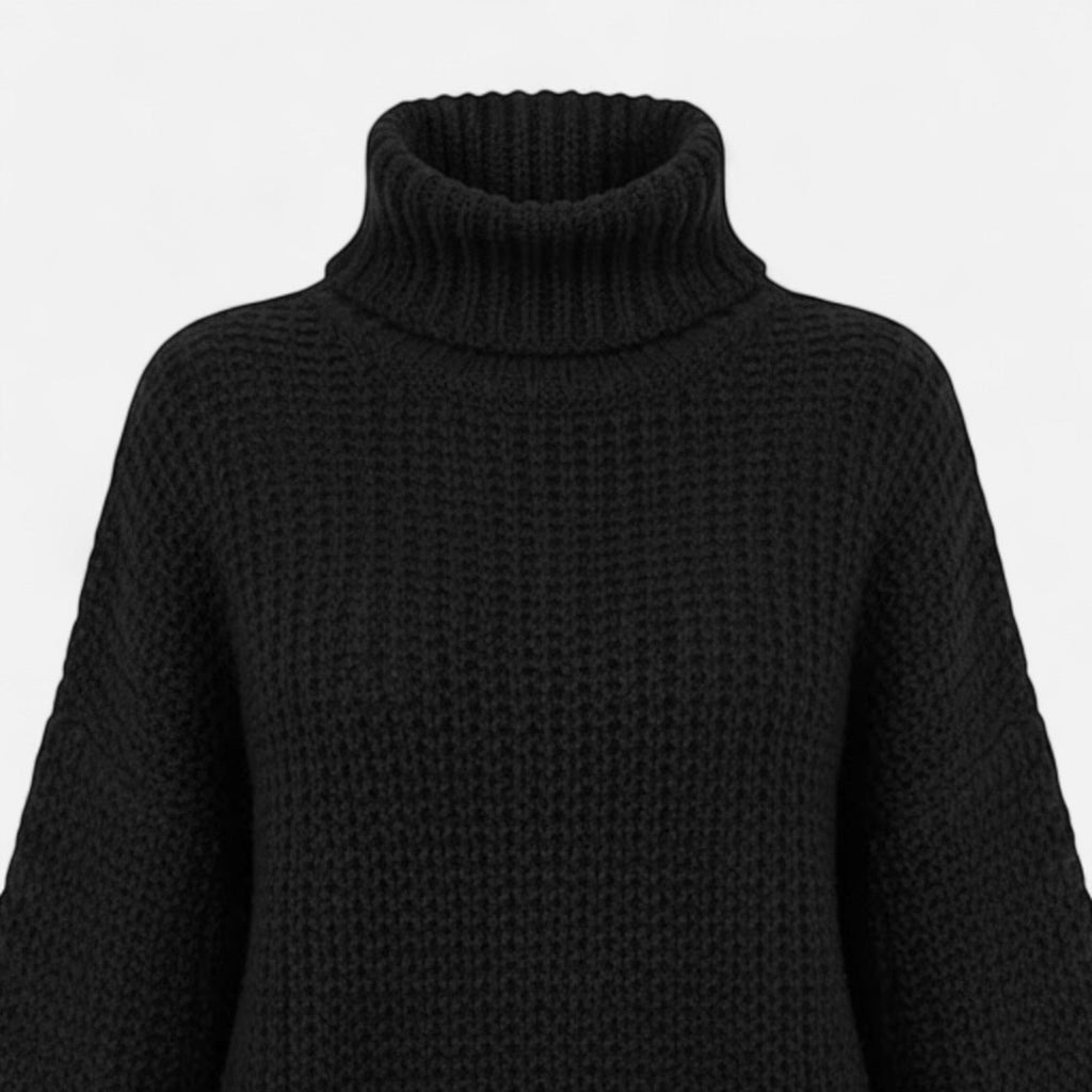 Valmonti | Damski sweter z wełny – klasyczny golf