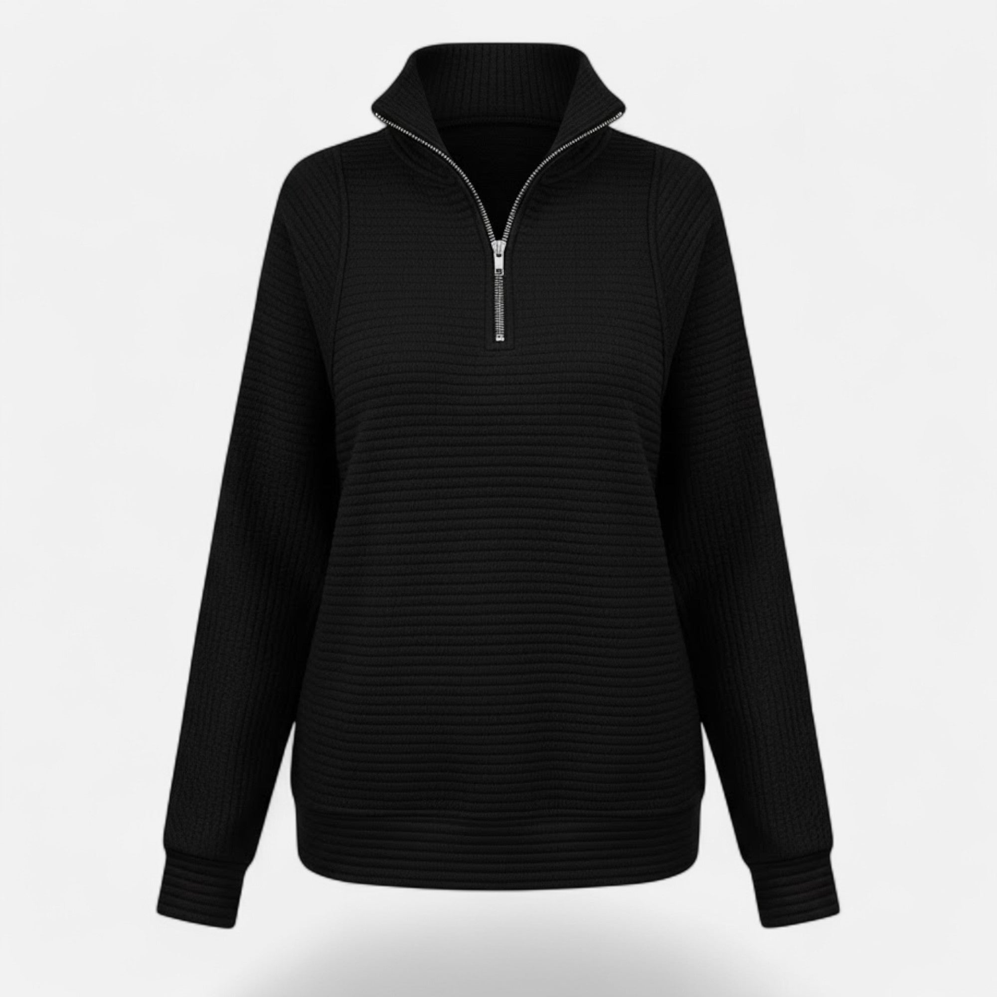 Valmonti | Damskie swetry z zamkiem i stójką