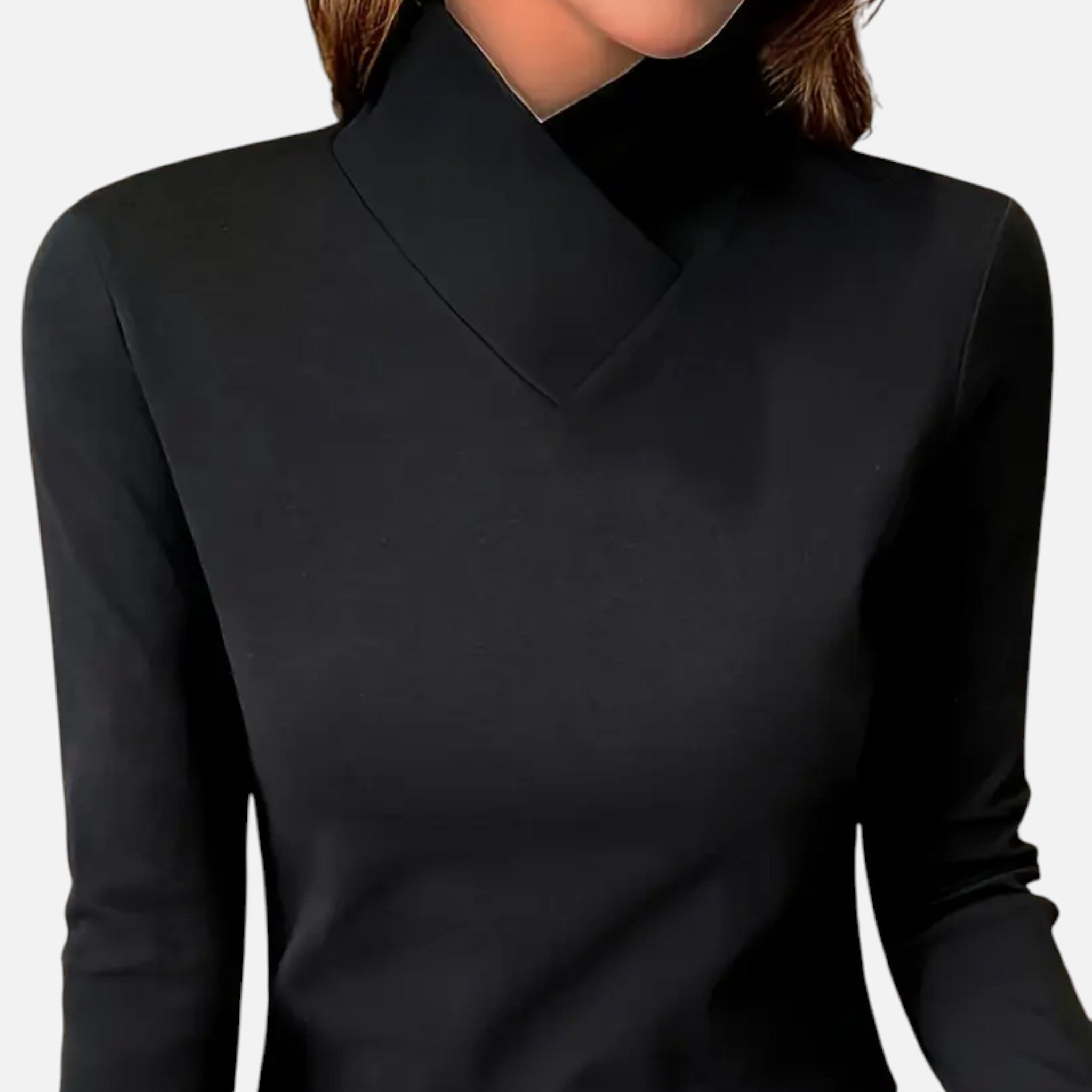 Valmonti | Bluzka damska z dekoltem krzyżowym