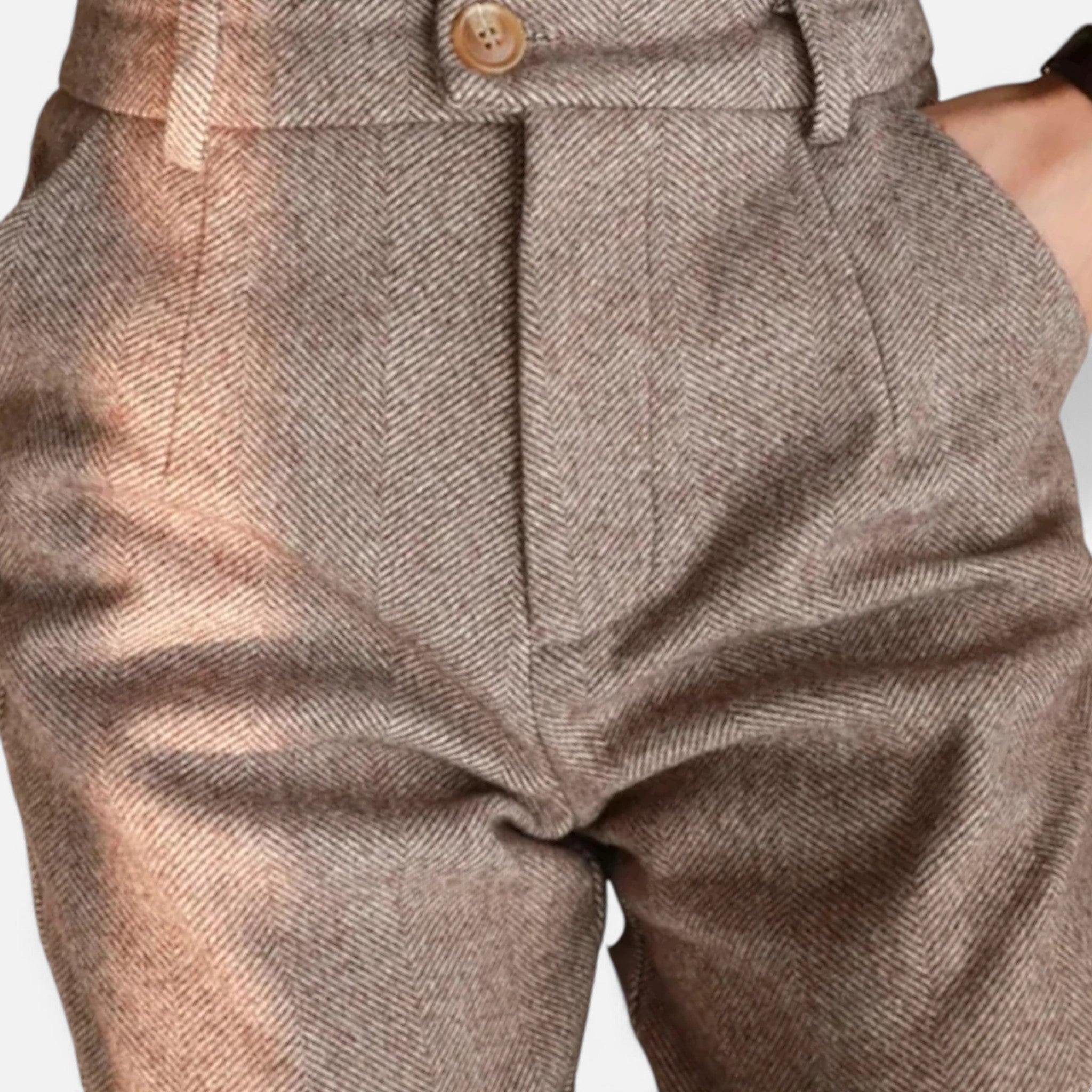 Kowalski | Spodnie ołówkowe z wełny dla kobiet – Elegancja w wysokim talii